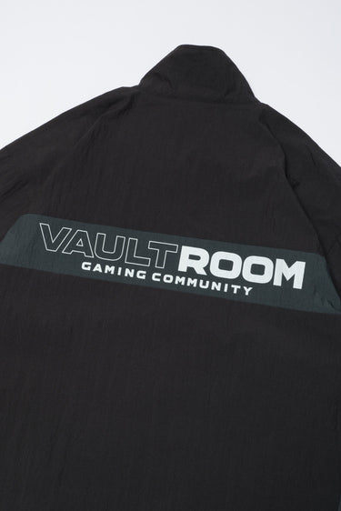 VGC PANELED TRACK JACKET / BLACK x CHARCOAL - vaultroom 公式オンラインストア