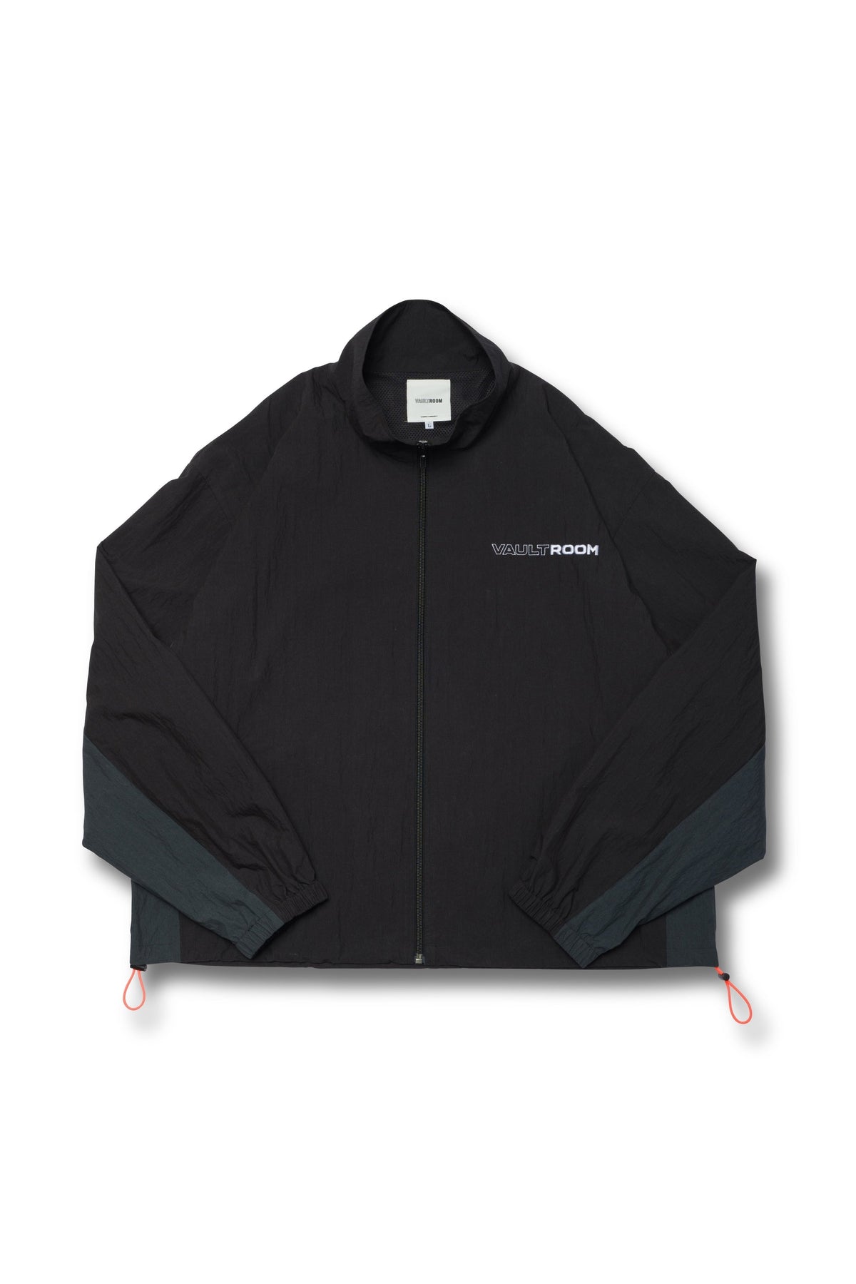 VGC PANELED TRACK JACKET / BLACK x CHARCOAL – vaultroom 公式 