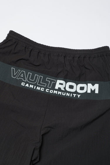 VGC PANELED TRACK PANTS / BLACK x CHARCOAL - vaultroom 公式オンラインストア