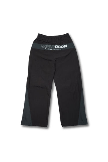 VGC PANELED TRACK PANTS / BLACK x CHARCOAL - vaultroom 公式オンラインストア