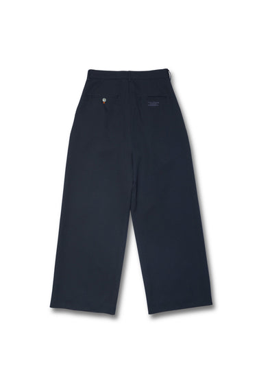 VGC WOOL WIDE SLACKS / NAVY - vaultroom 公式オンラインストア