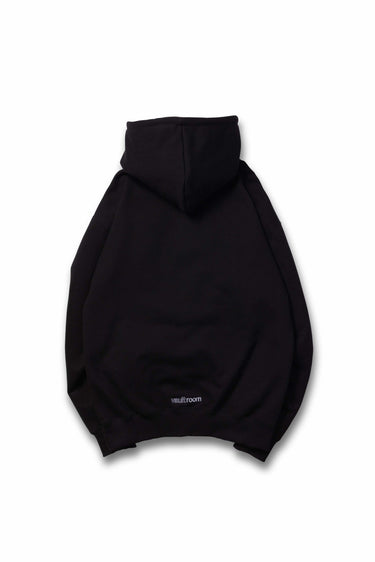 VR × AMAZARASHI × DENEI LAB. HOODIE / BLK - vaultroom 公式オンラインストア