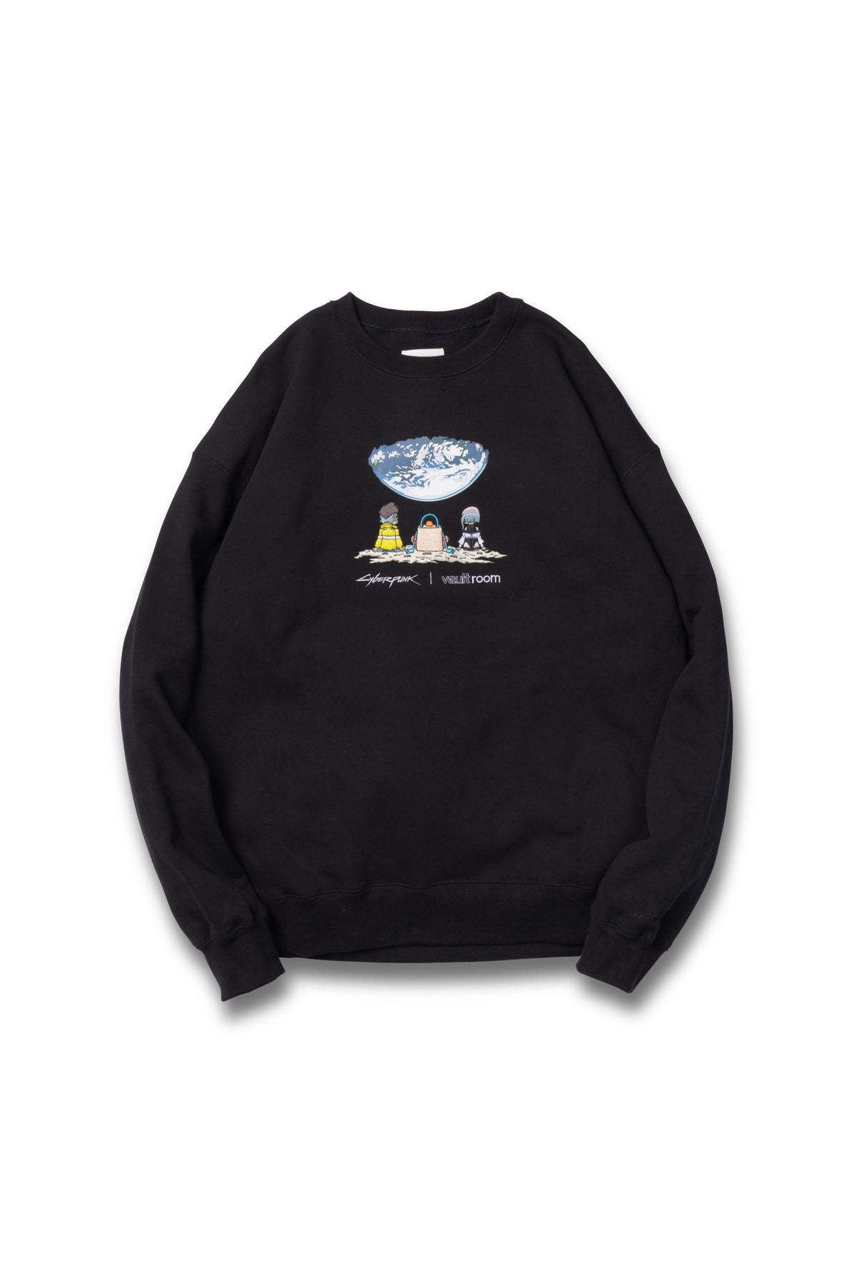 VR × CYBERPUNK CREWNECK / BLACK – vaultroom 公式オンラインストア