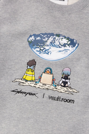 VR × CYBERPUNK CREWNECK / GREY - vaultroom 公式オンラインストア