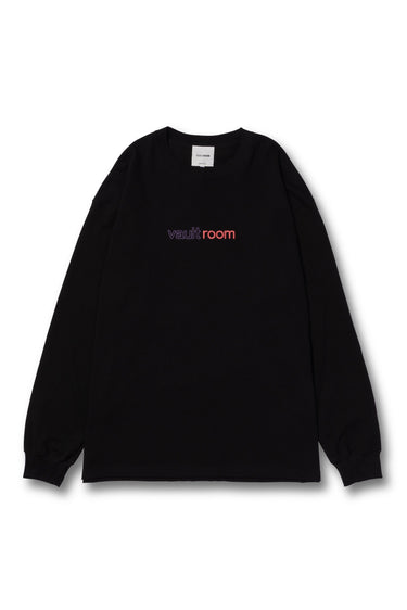 VR × LAPKARU L/S TEE / BLACK - vaultroom 公式オンラインストア
