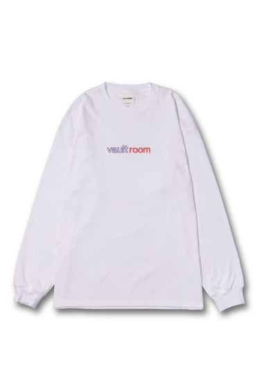VR × LAPKARU L/S TEE / WHITE - vaultroom 公式オンラインストア