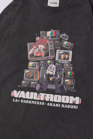 VR × LAPKARU TEE / CHARCOAL - vaultroom 公式オンラインストア
