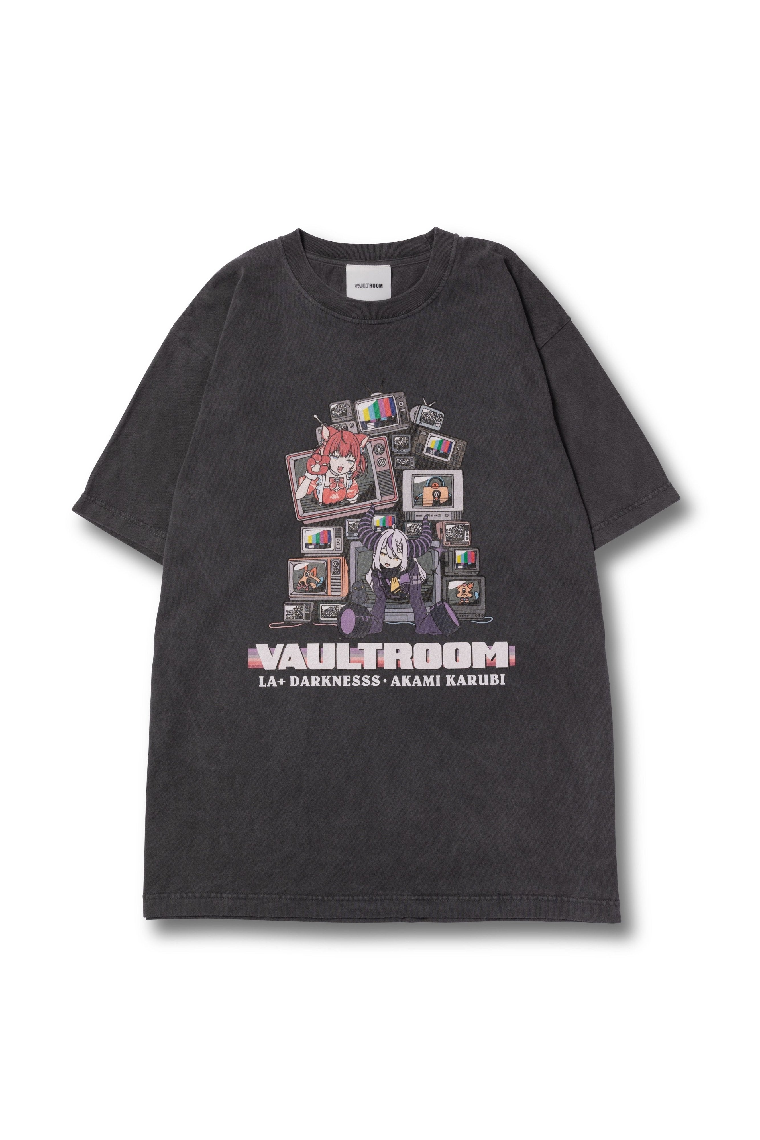【XLサイズ】Vtubervaultroom VR × LAPKARU TEE VR × LAPKARU TEE / CHARCOAL – vaultroom 公式オンラインストア