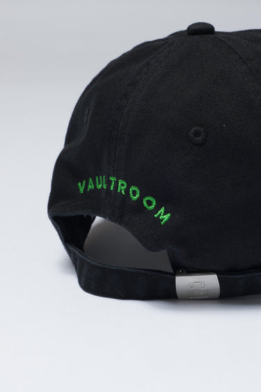 VR LOGO CAP / BLK × GRN - vaultroom 公式オンラインストア