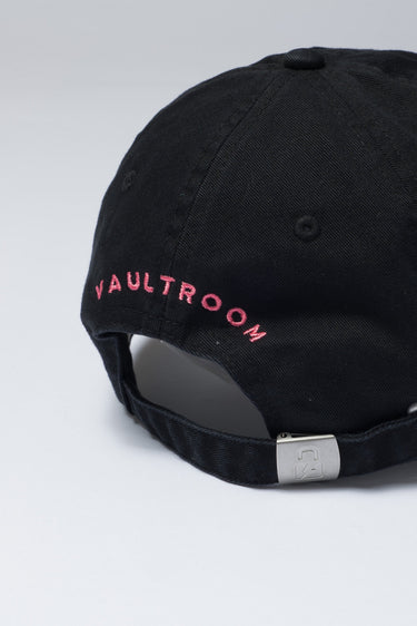 VR LOGO CAP / BLK × PNK - vaultroom 公式オンラインストア