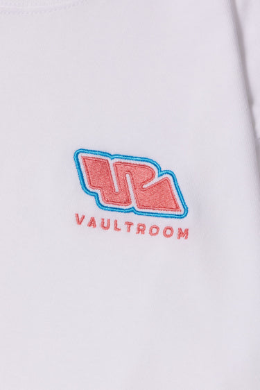 VR LOGO TEE / WHT × PNK - vaultroom 公式オンラインストア