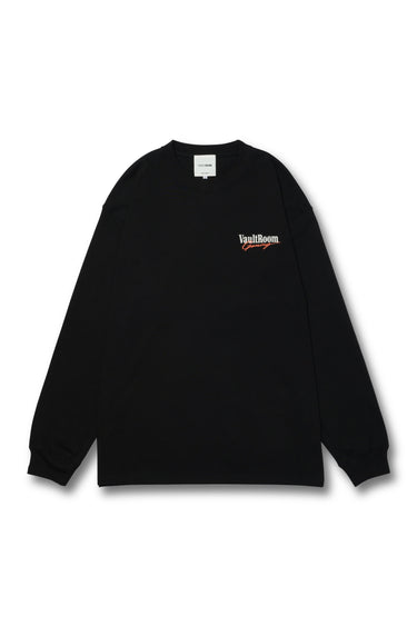VR RACING L/S TEE / BLK - vaultroom 公式オンラインストア
