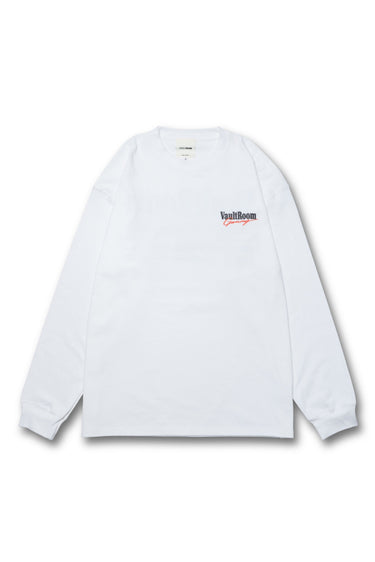 VR RACING L/S TEE / WHT - vaultroom 公式オンラインストア
