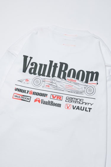 VR RACING L/S TEE / WHT - vaultroom 公式オンラインストア