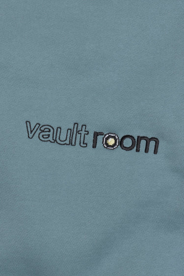 VR × ROCKMAN HOODIE / DUSTY BLUE - vaultroom 公式オンラインストア