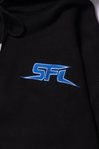 VR × SFL HOODIE / BLK - vaultroom 公式オンラインストア