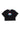 【Women's】RIBBON LOGO CROPPED TEE / BLK - vaultroom 公式オンラインストア