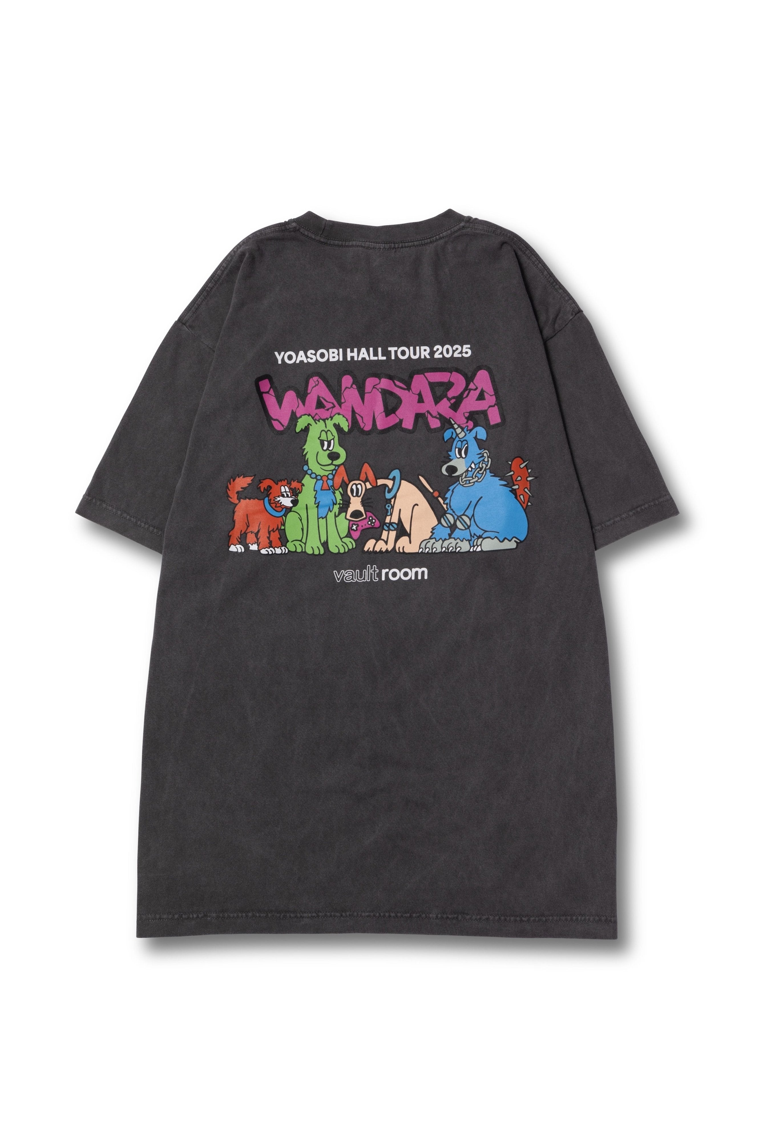 YOASOBI ワンダラ vaultroom Tシャツ Mサイズ チャコール YOASOBI × vaultroom TEE 