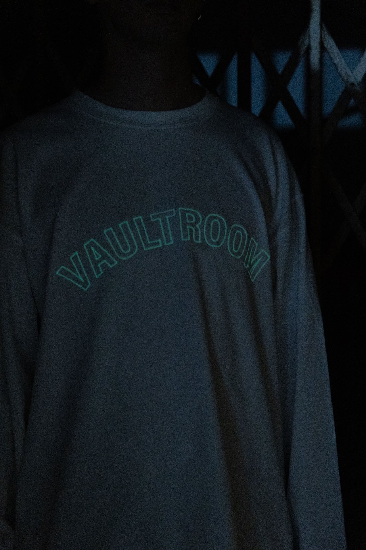 vaultroom ARCH LOGO BIG L/S TEE / BLK-