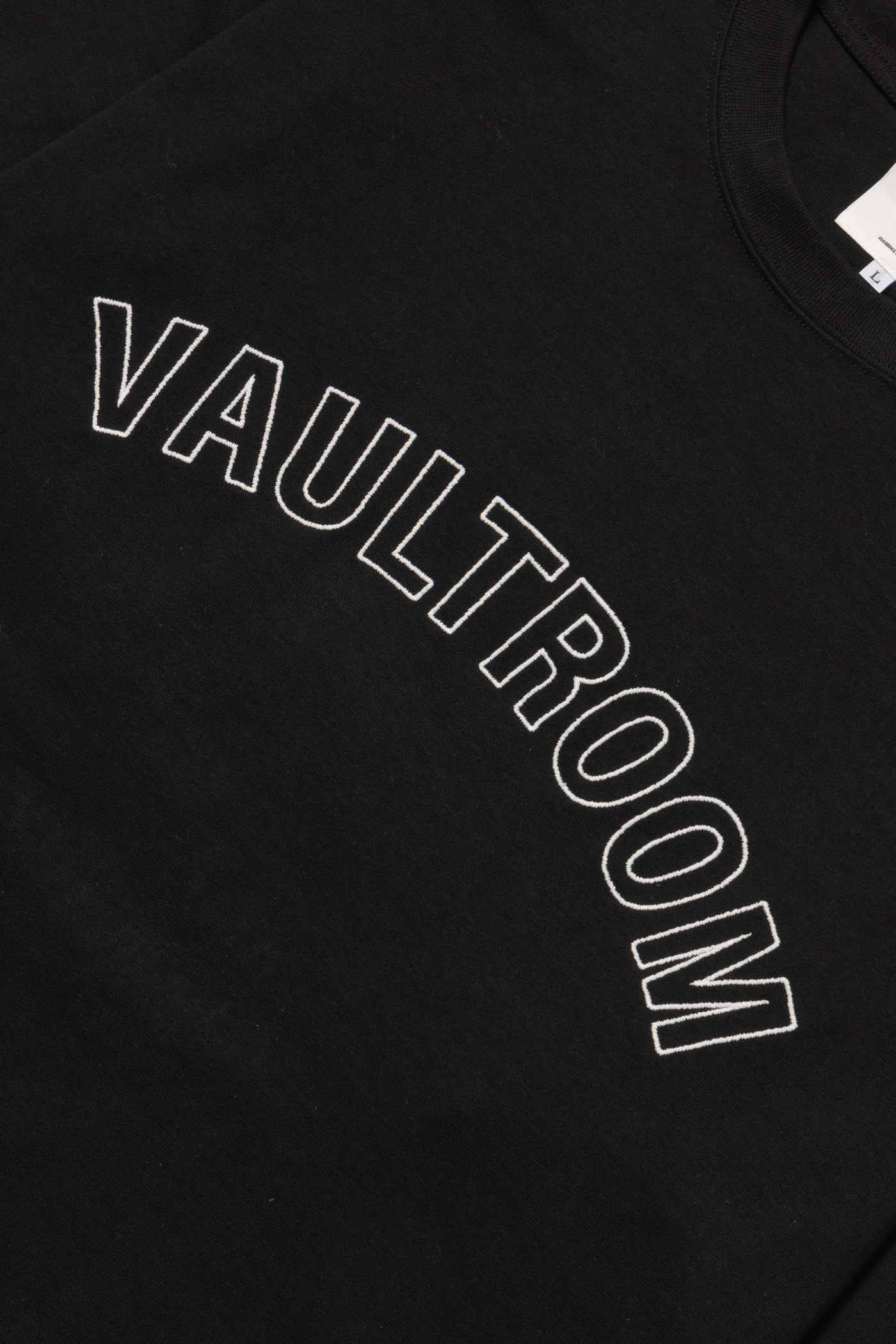 vaultroom ARCH LOGO BIG L/S TEE / BLK-