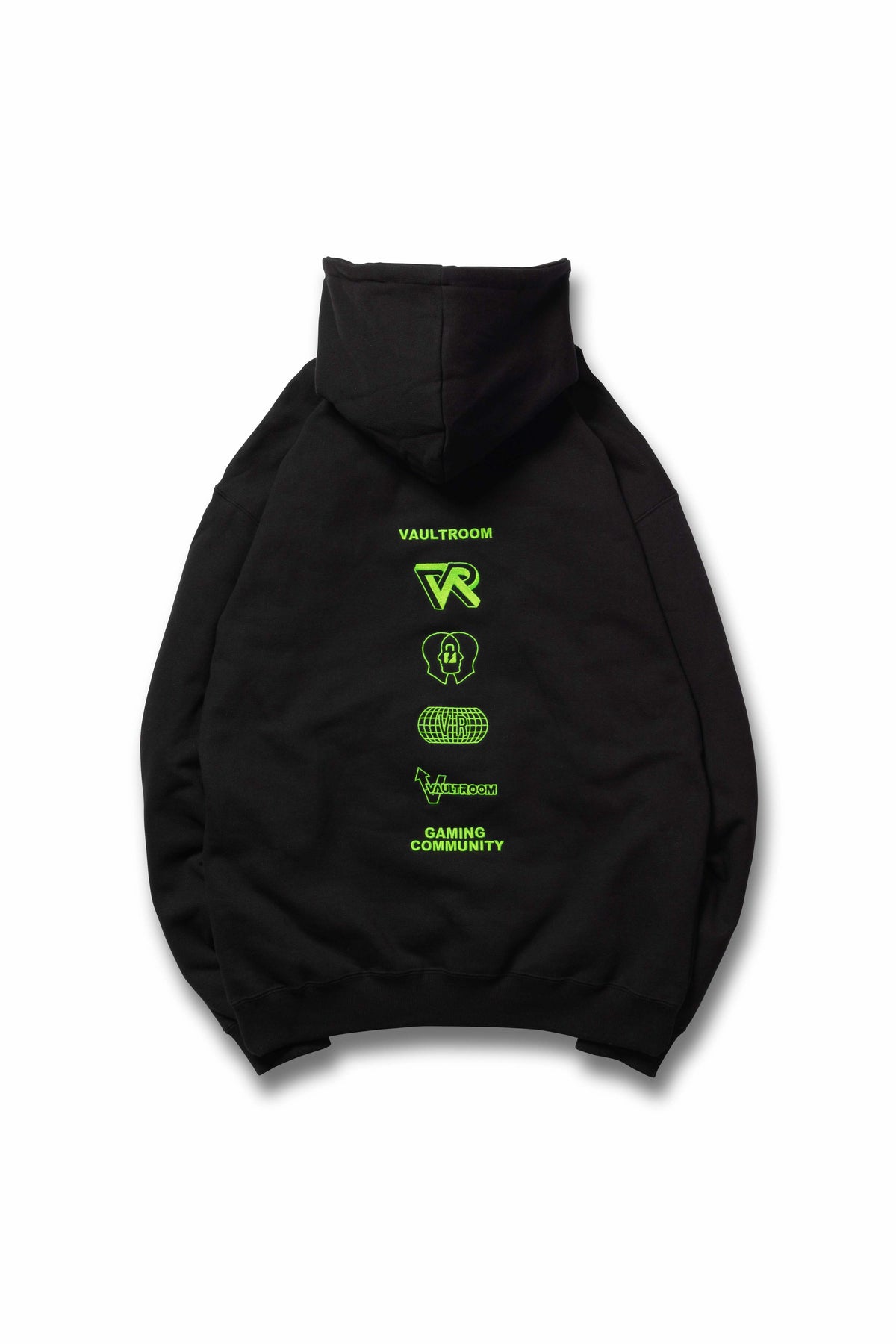 ARROW LOGO HOODIE / BLK vaultroom | nate-hospital.com