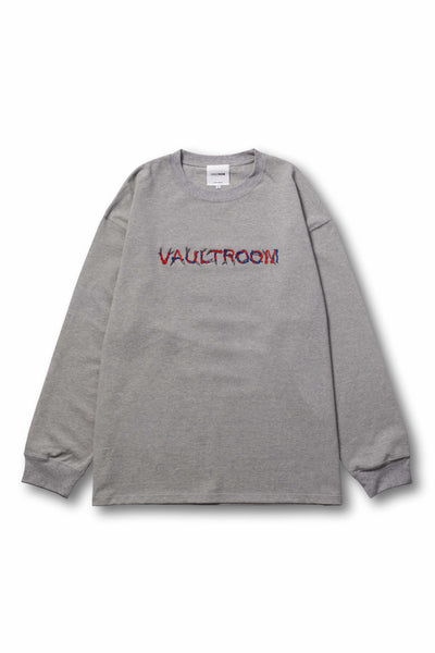 CABLE LOGO BIG L/S TEE / GRY
