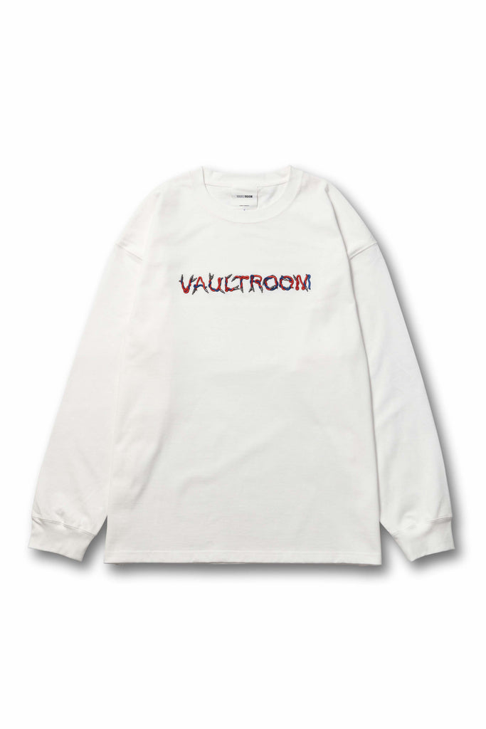 vault room CABLE LOGO BIG L/S TEE / WHTメンズ - Tシャツ/カットソー ...
