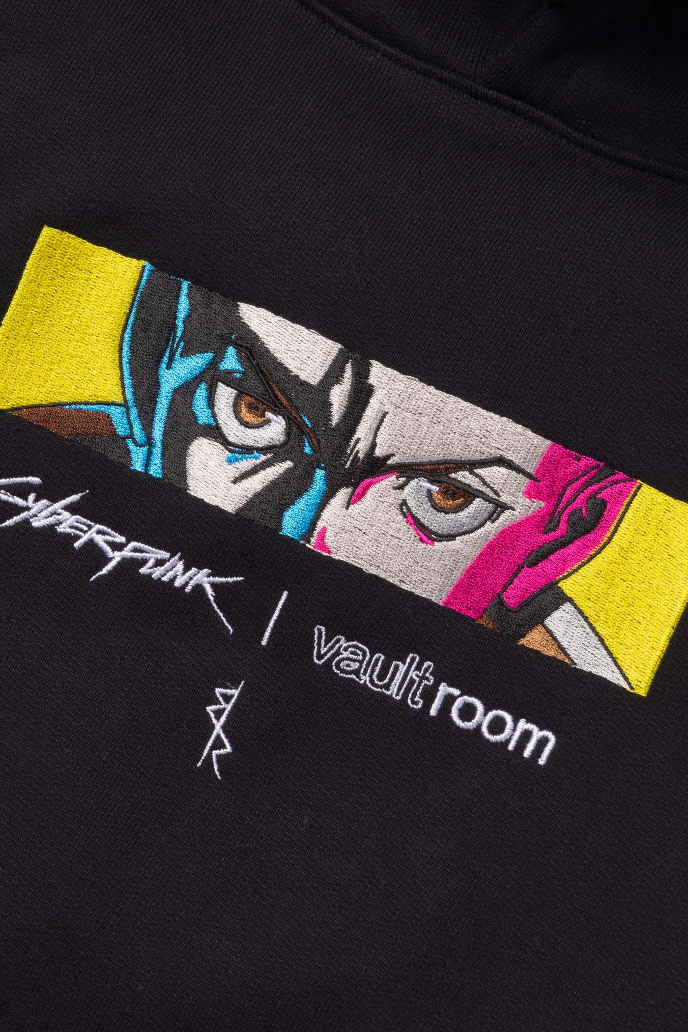 VAULTROOM×CYBERPUNK LUCY HOODIE / BLK-