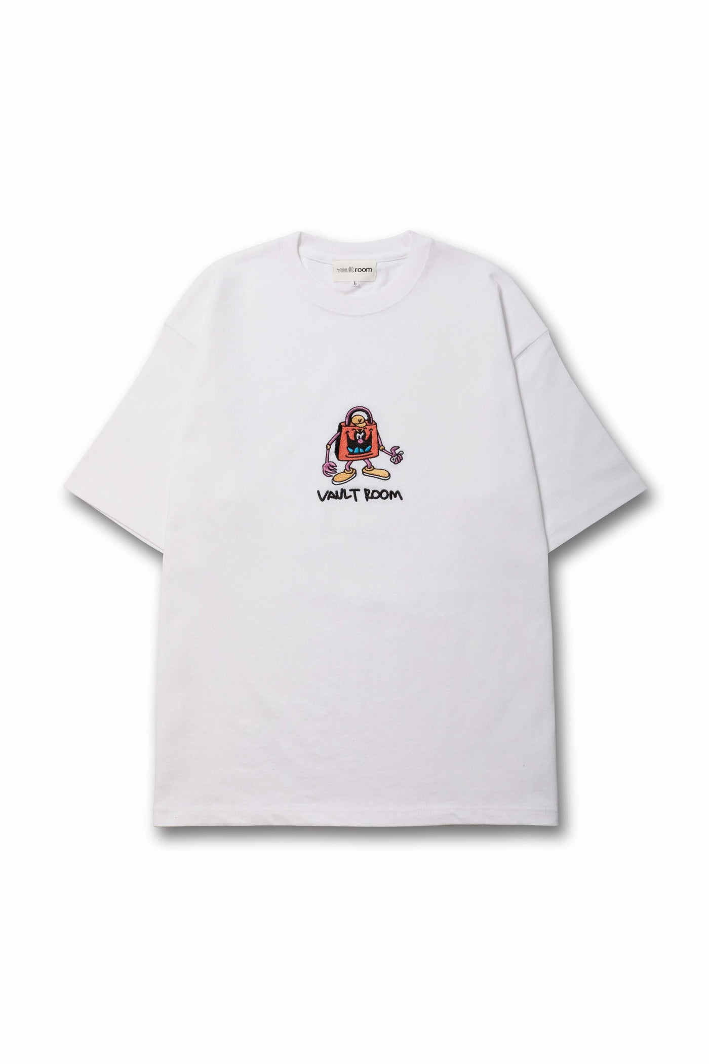 vaultroom BANK ROBBERY TEE / WHT - Tシャツ/カットソー(半袖/袖なし)