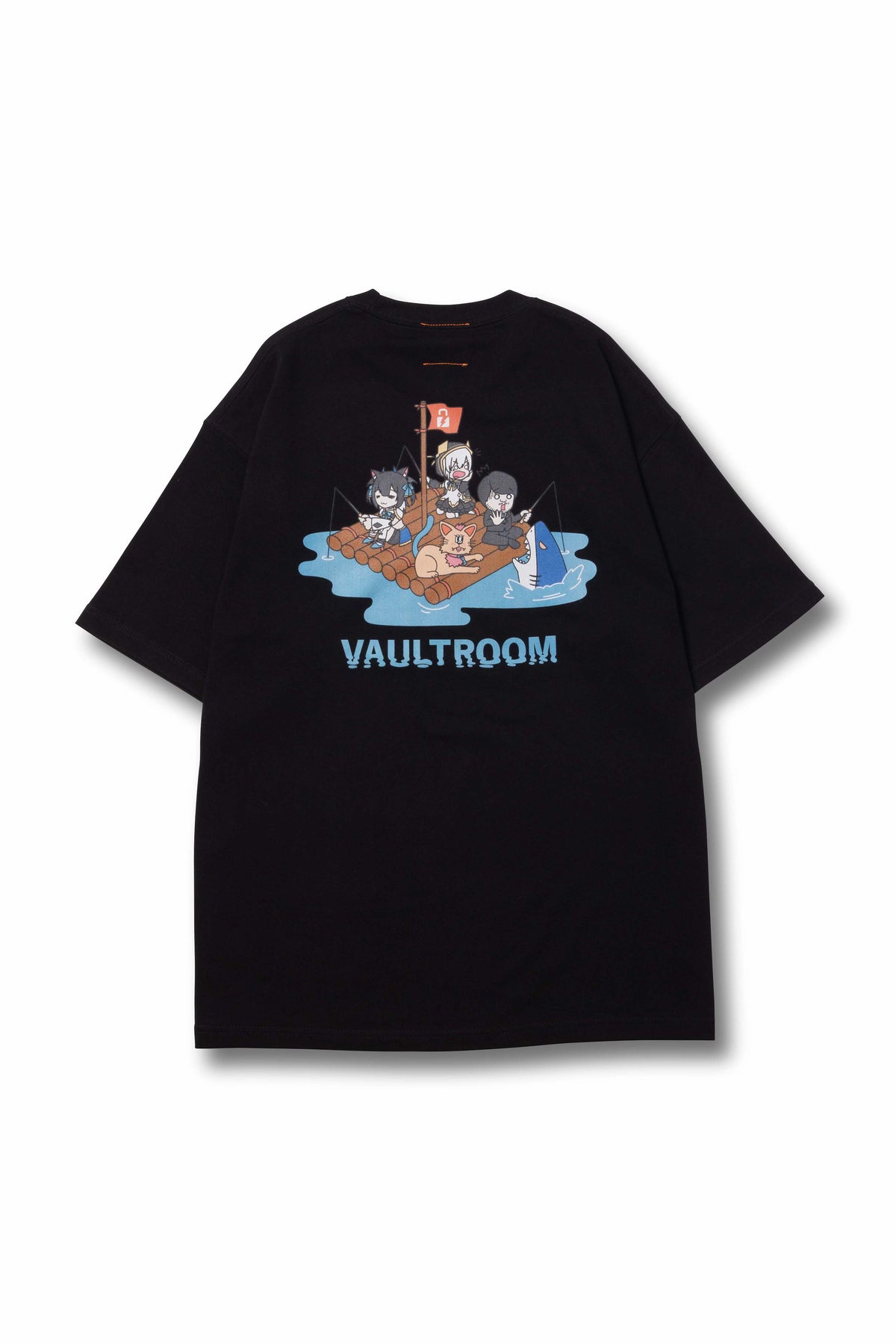 vaultroom FISHING TEE / BLK　Ｍサイズにじさんじ