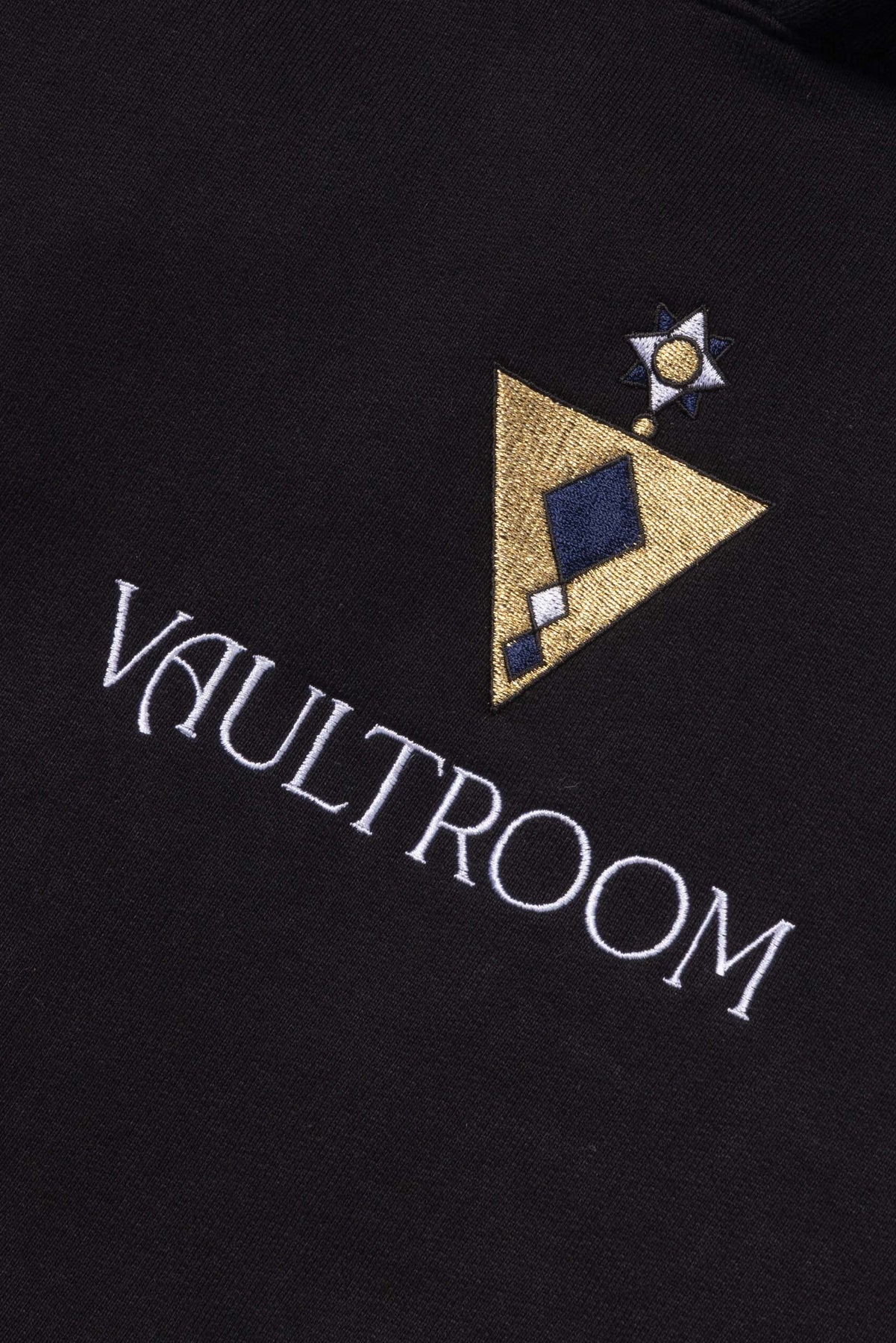 vaultroomVR × IBRAHIM HOODIE / BLK