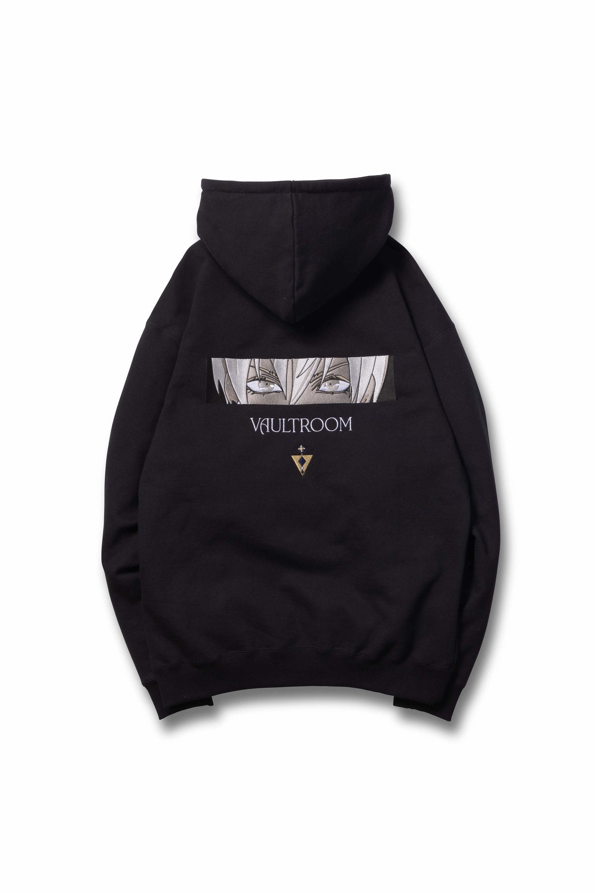 VAULTROOM VR × IBRAHIM HOODIE BLK L-