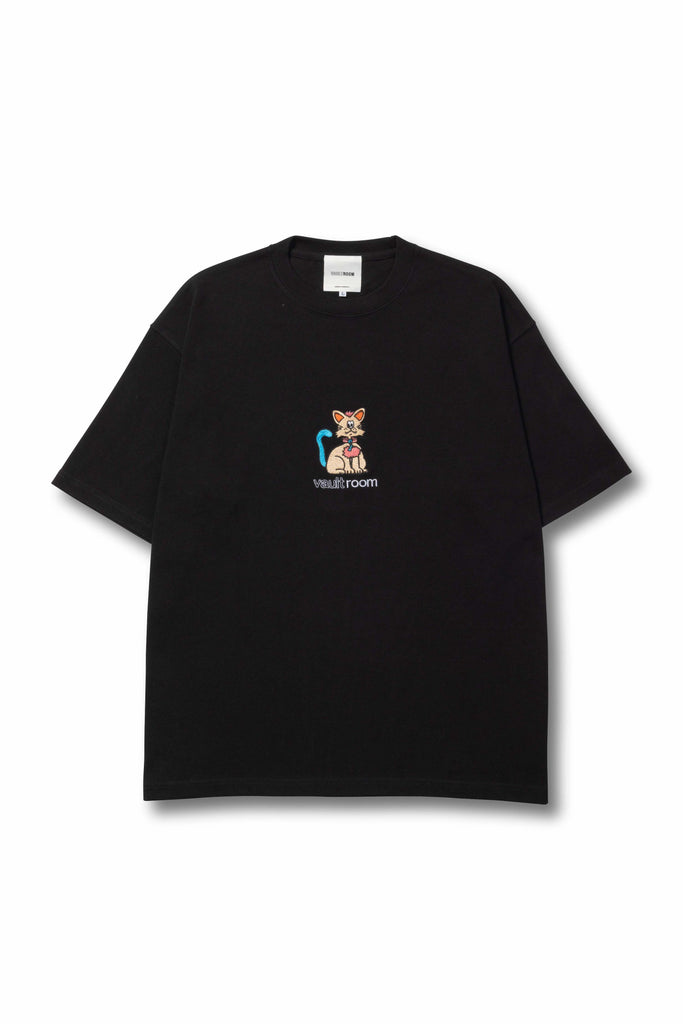 KEY CAT TEE / BLK