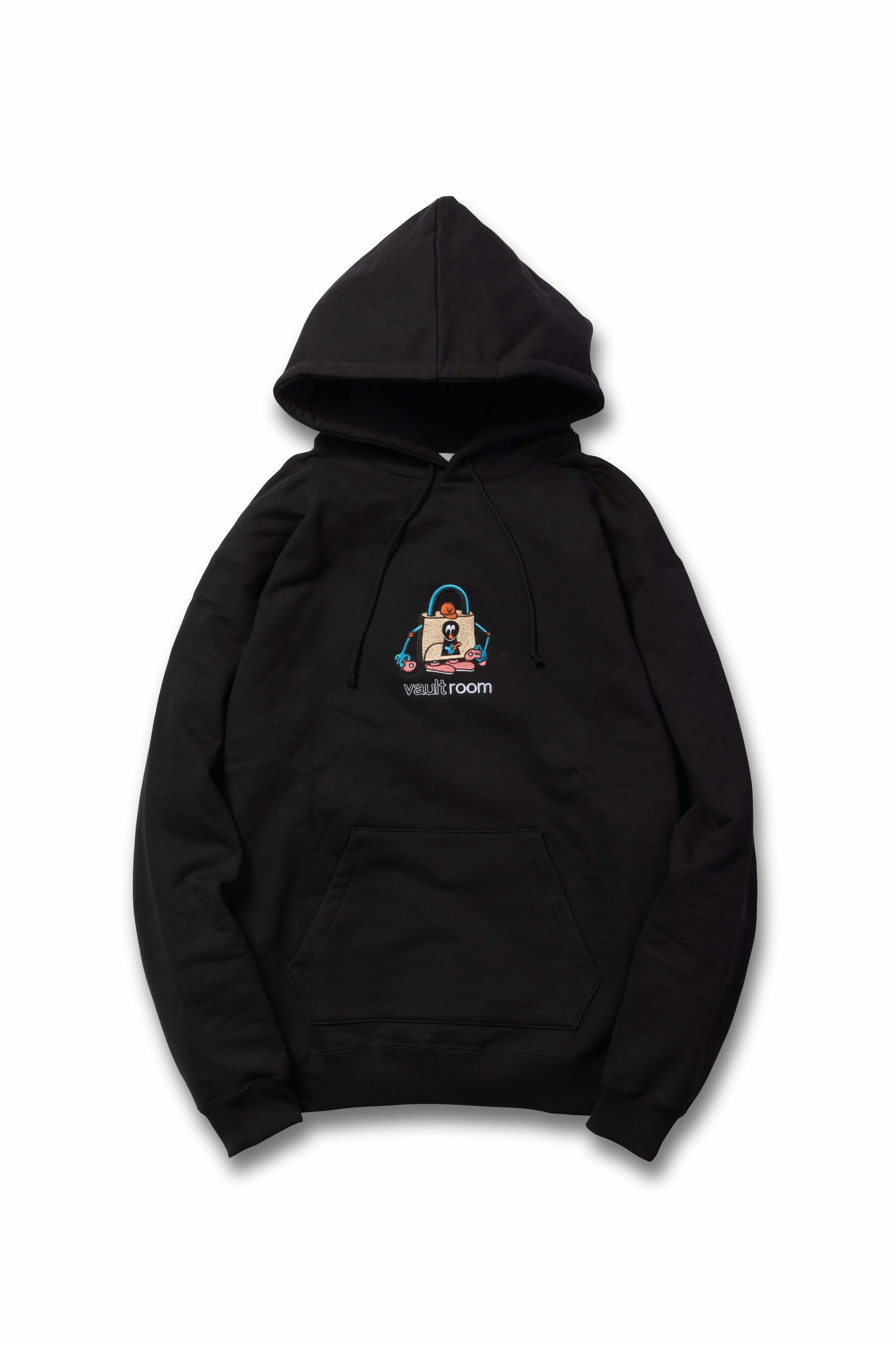 VAULTROOM LOGO HOODIE / BLK