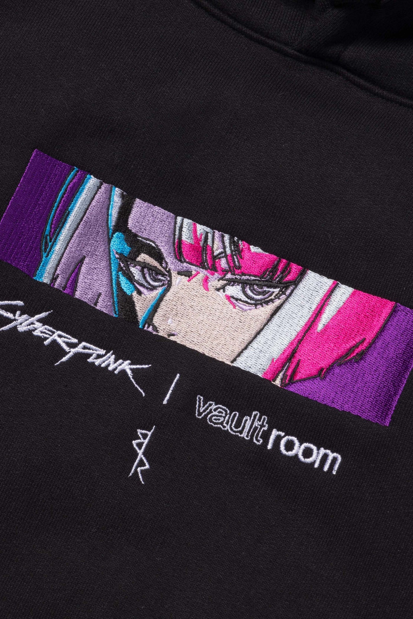 VAULTROOM × CYBERPUNK LUCY HOODIE / BLK-