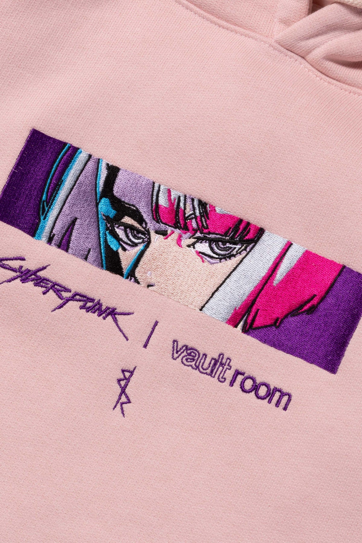 VAULTROOM × CYBERPUNK LUCY HOODIE / BLK