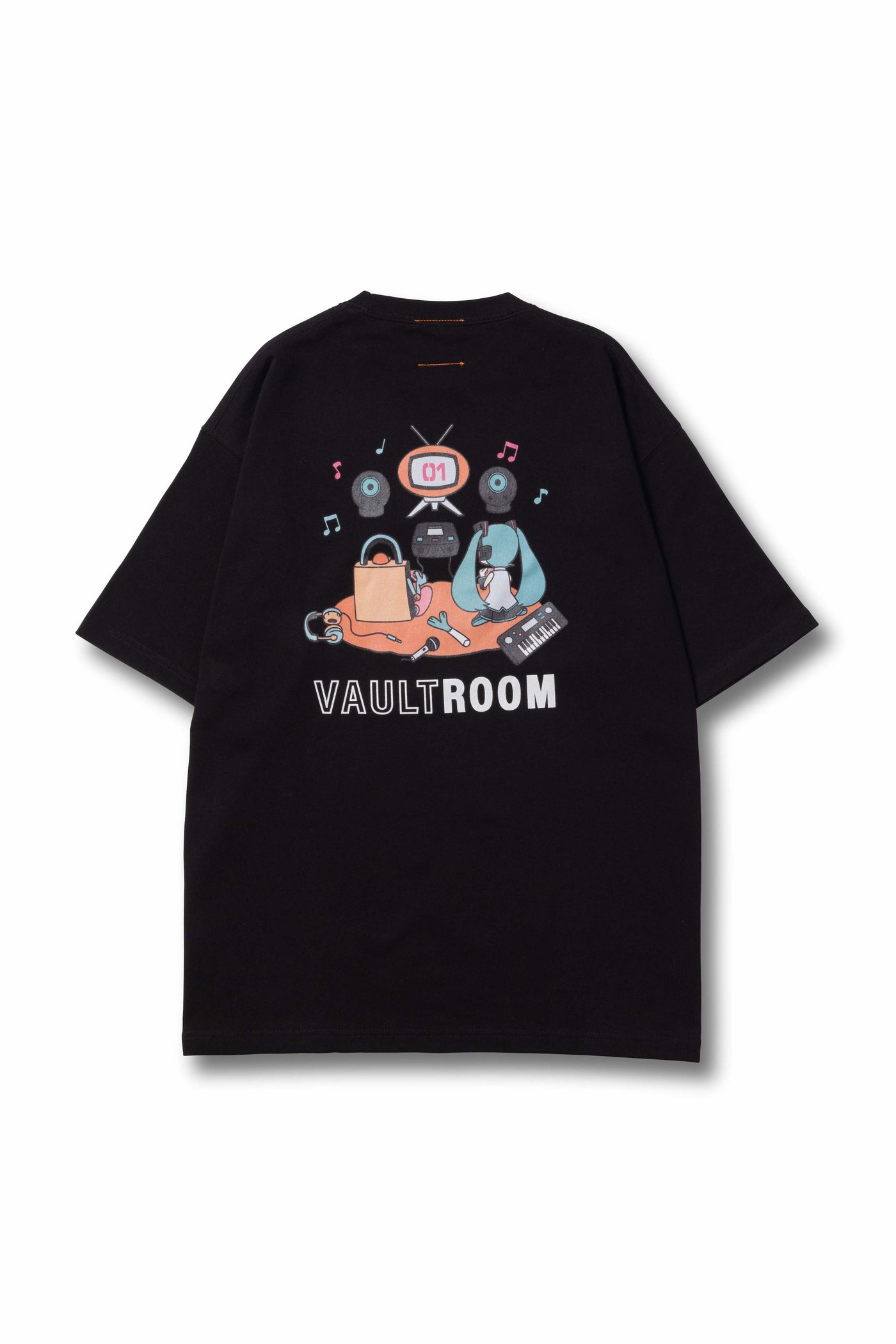 vaultroom HATSUNE MIKU TEE 黒 L 初音ミク - Tシャツ/カットソー(半袖