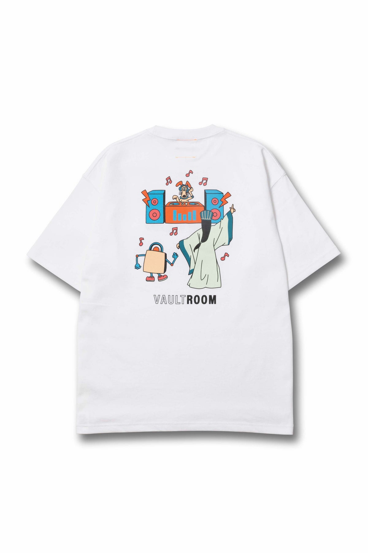 Tシャツ/カットソー(半袖/袖なし)vaultroom "PARIPI KOUMEI" TEE / WHT L