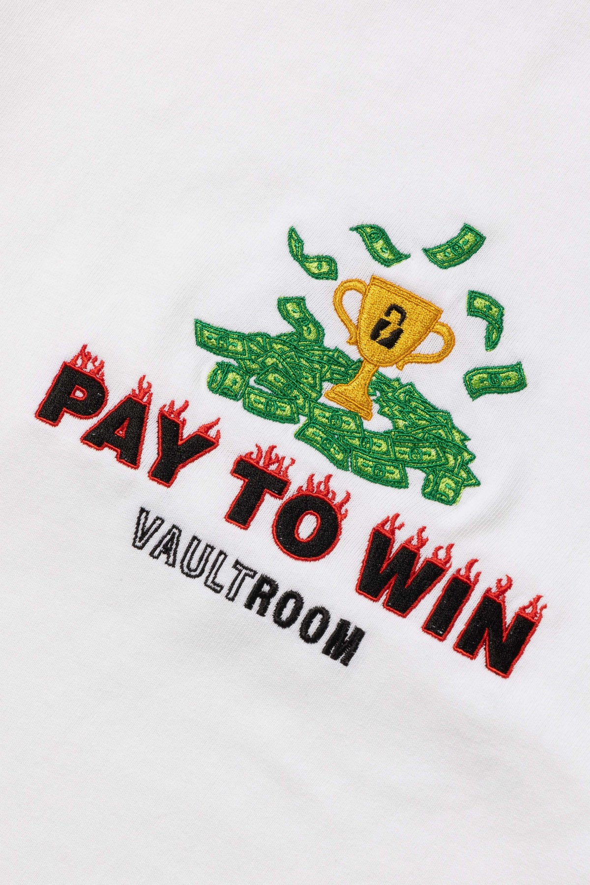vaultroom　PAY TO WIN TEE / BLK　Lサイズ