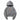 KEY RABBIT WOMEN'S CROPPED HOODIE / GRY