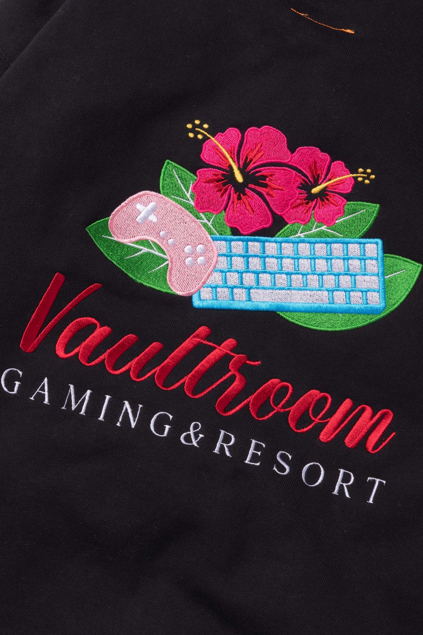 GAMING&RESORT HOODIE / BLK – VAULTROOM