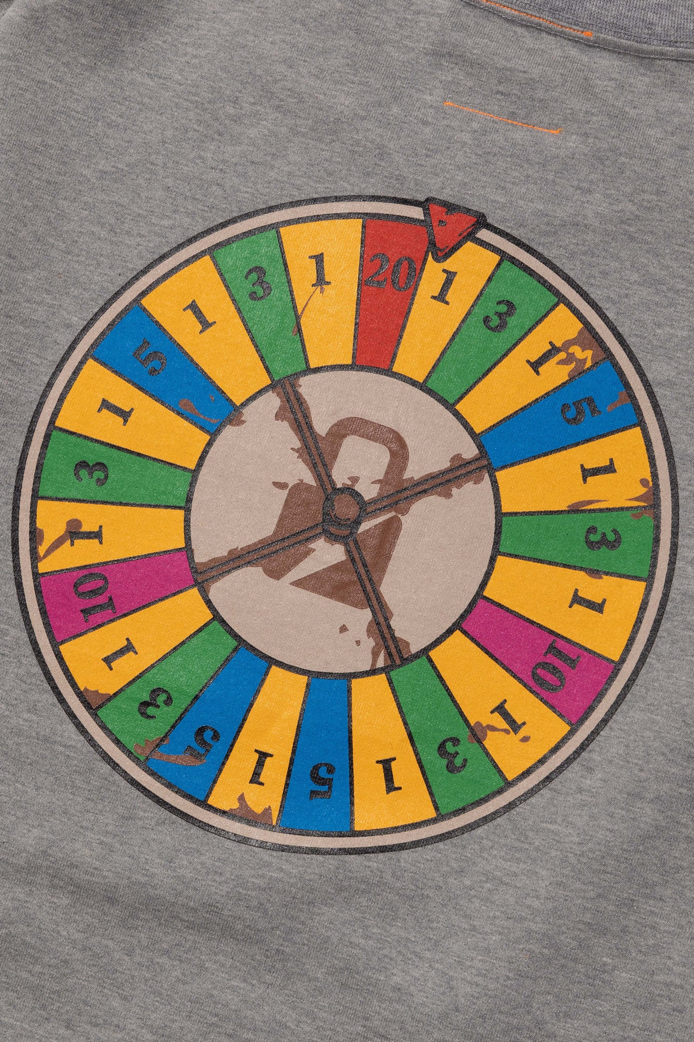 ROULETTE BIG L/S TEE / GRY