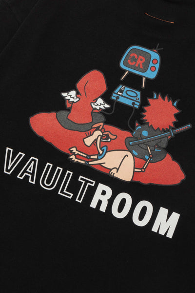 vaultroom "DARUSAKA" TEE / BLK