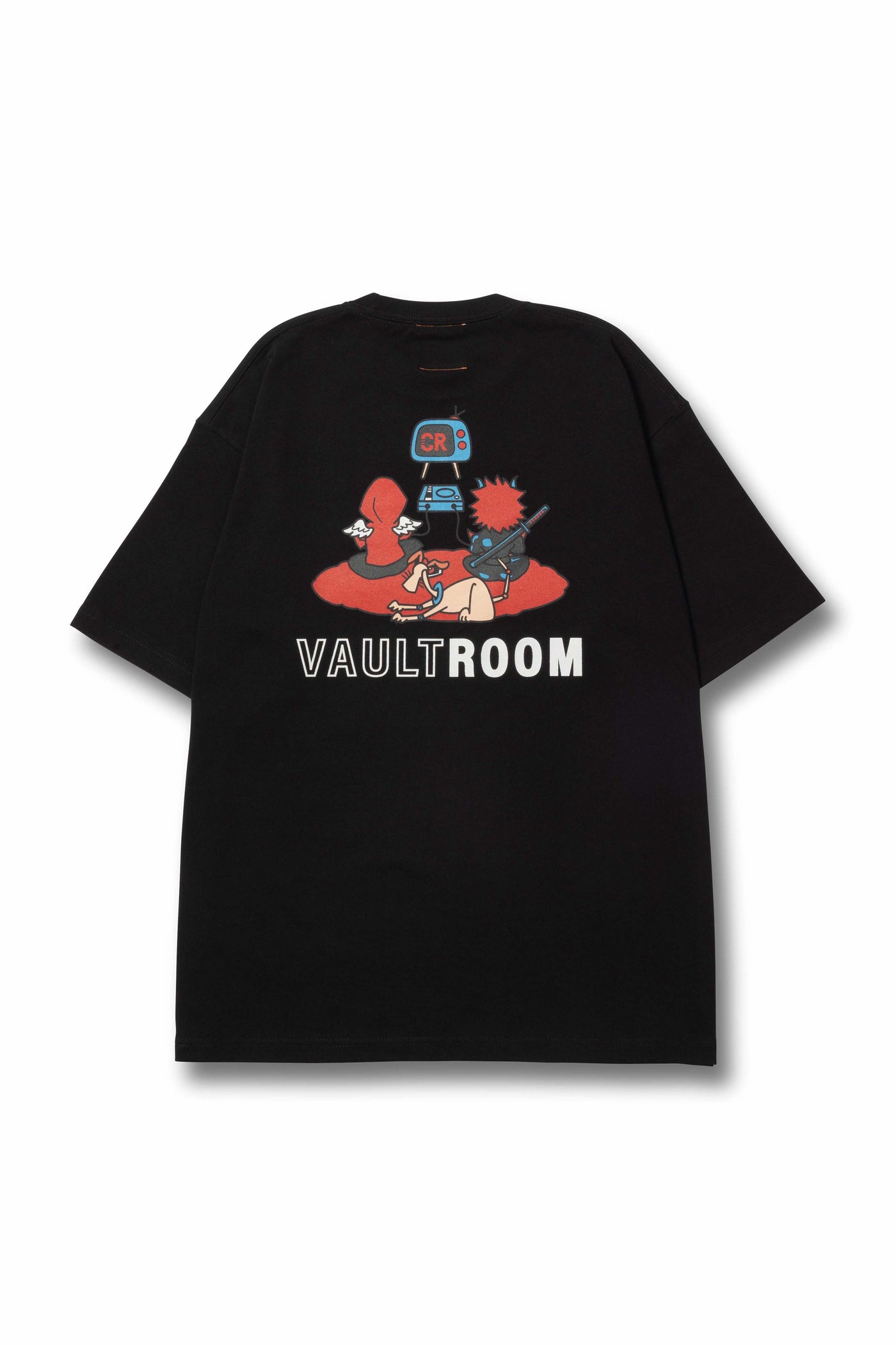 vaultroom "DARUSAKA" TEE / BLK