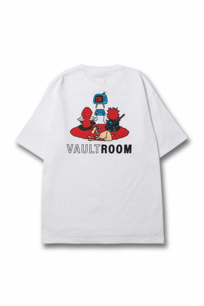 vaultroom "DARUSAKA" TEE / WHT