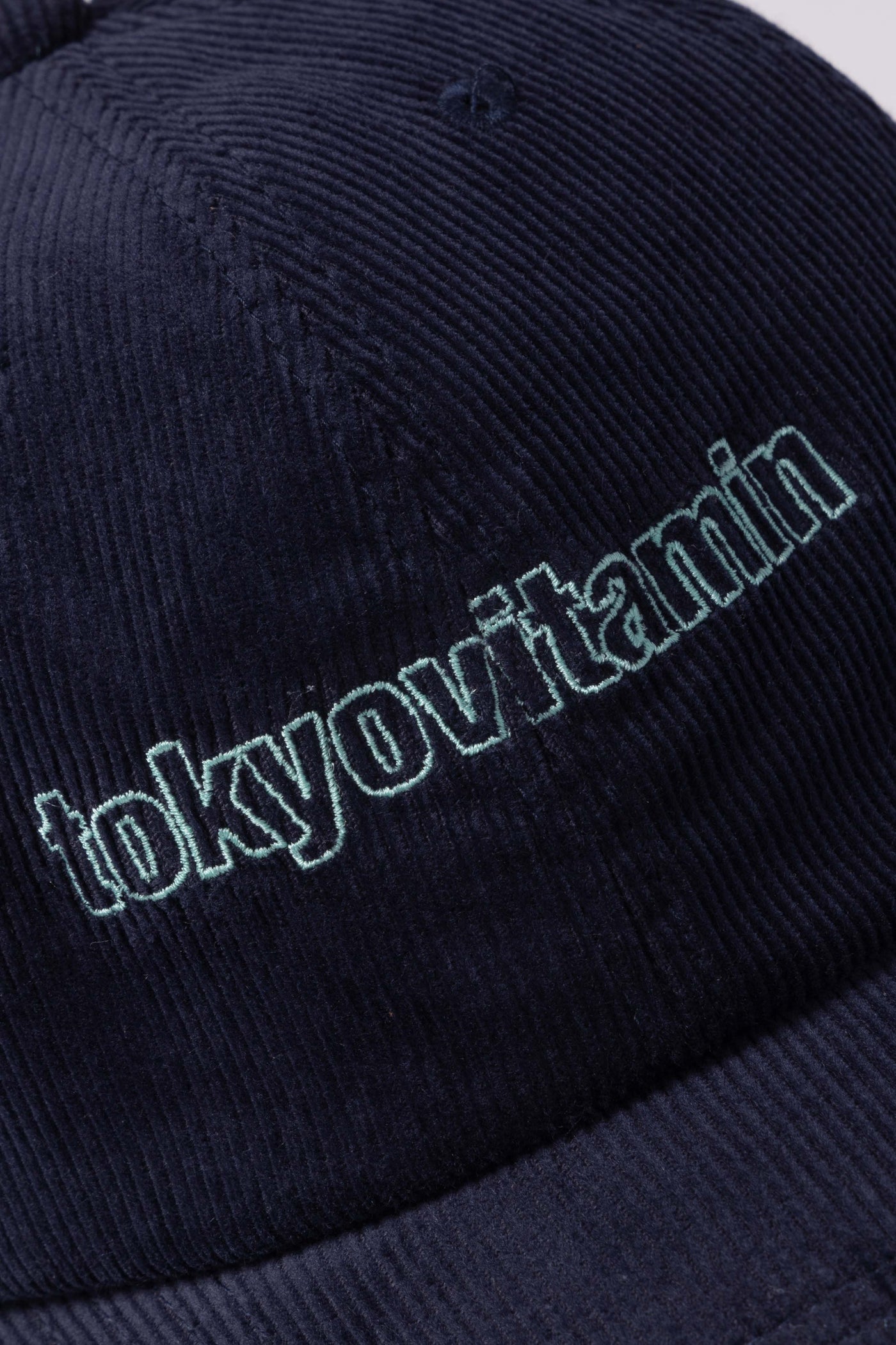 vaultroom × tokyovitamin CORDUROY CAP / NAVY