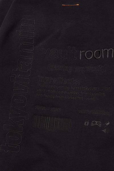 vaultroom × tokyovitamin HOODIE / BLACK