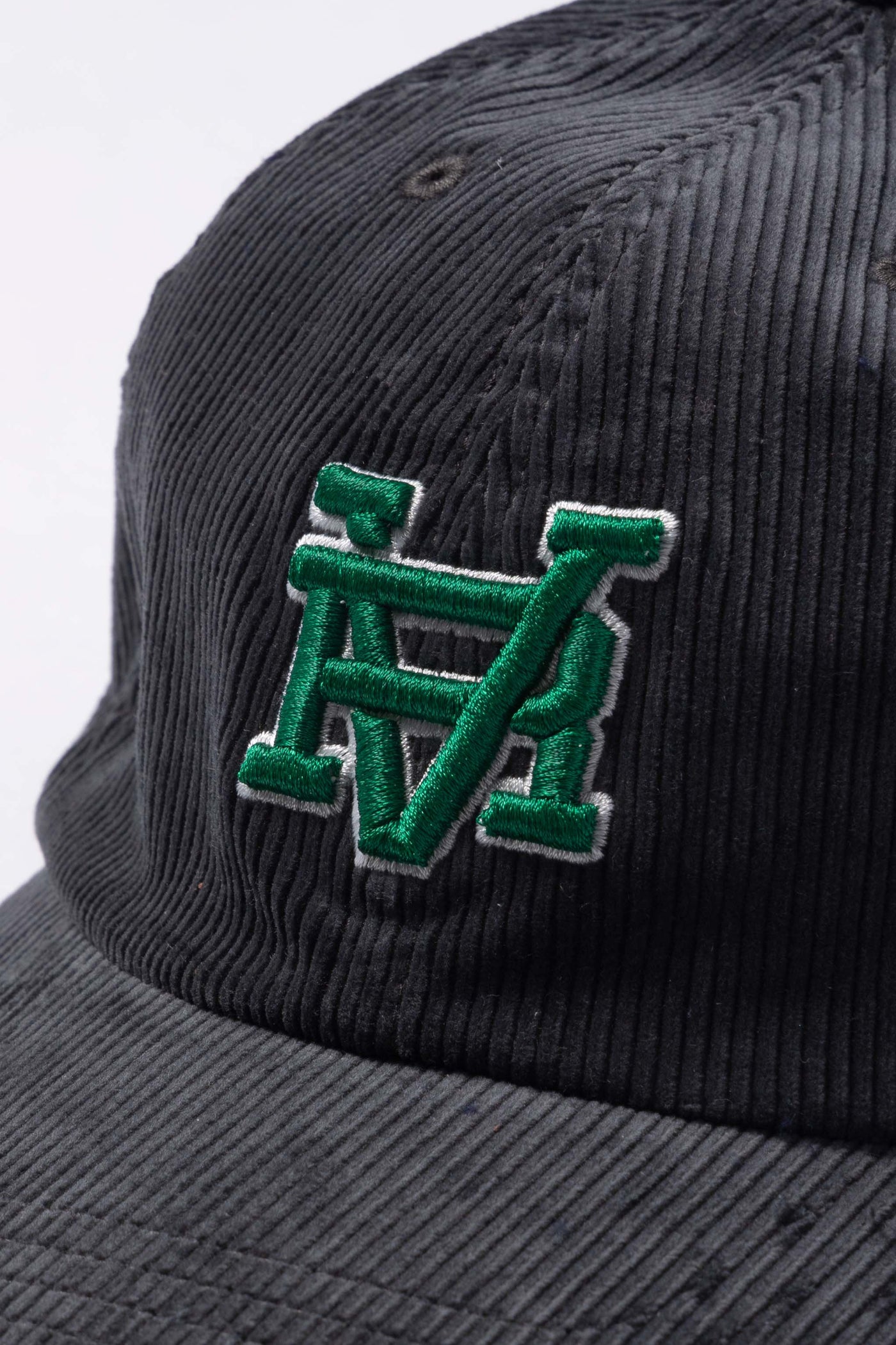 CORDUROY VR LOGO CAP / CHARCOAL