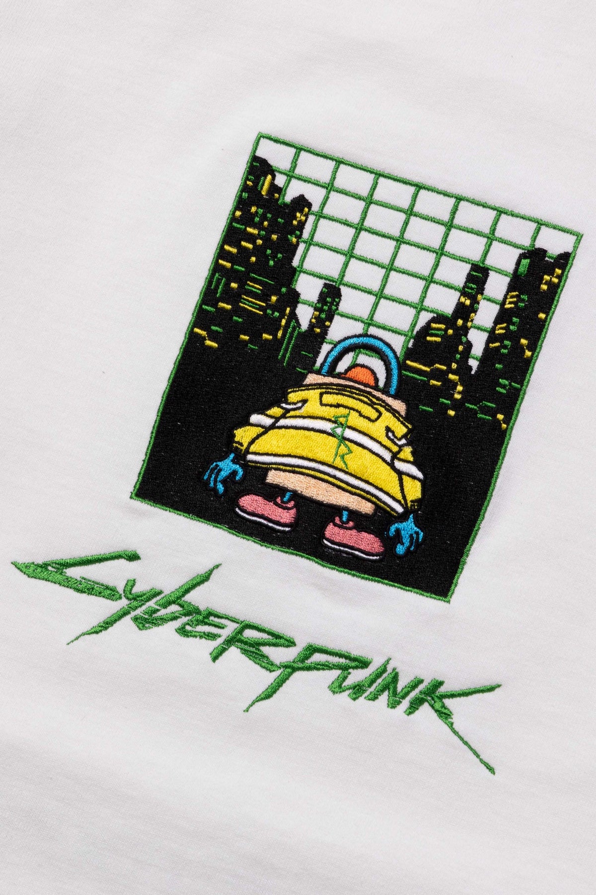 VR × CYBERPUNK BIG L/S TEE / WHT