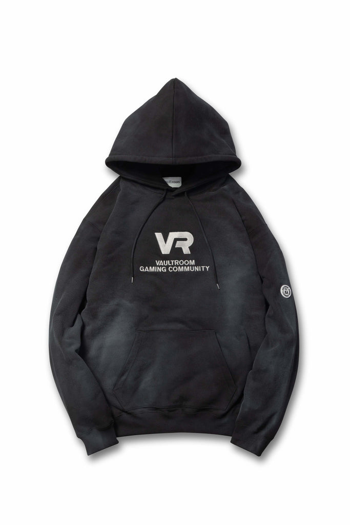 VR LOGO Hoodie / FADE BLACK